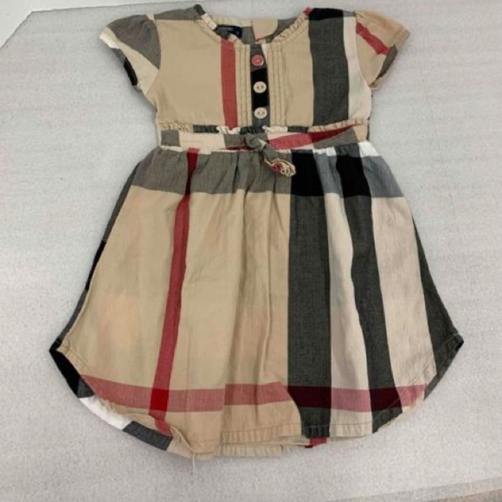 Auth Plaid Children's Burberry London size 7 dress